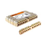 Шина нулевая 6*9мм 12/1 (12гр./креп. по центру) ТДМ