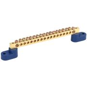 Шина N «ноль» на двух угловых изол. ШНИ-6х9-18-У2-С ИЭК