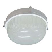 Светильник НПБ ЛОН 60W круг малый белый E27 IP65 03-60-013 «Банник» 1301