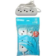 Удлинитель ОБИХОД 3гн 5м 6А (ШВВП)