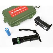 Фонарь Ultraflash E142 1св/д 3W Черн/Металл ручной