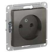 Розетка СУ 1-м Атлас (мех.) б/з 16А сталь (941)