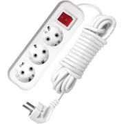 Удлинитель SMARTBUY 3гн 2м 16А с/з с выкл. (ПВС 3х1)