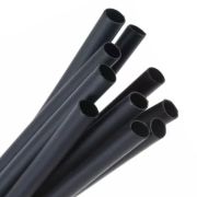 Трубка ТТК 16/4 (4:1) 1м черная клеевая КВТ