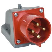 Вилка стационарная ССИ-524 32А 3Р+РЕ 380-415В IP44