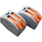 ВАГО 222-412 2х2,5мм с рычажком General