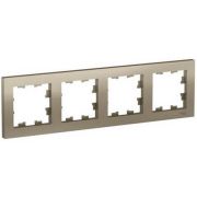 Рамка 4-м Атлас шампань (504)