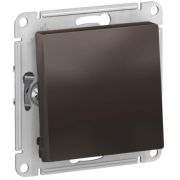 Переключатель СУ 1-кл Атлас (мех.) проходн. мокко (661)