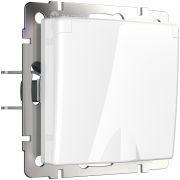 Розетка СУПГ 1-м Веркель (мех.) з/ш, крышка белый W1171201