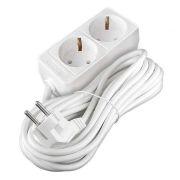 Удлинитель СОЮЗ 2гн 3м с/з 10А (ПВС 3*0,75)