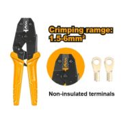 Пресс-клещи обжимные INGCO HRCPL1506 д/неизол. наконеч. 1,5-6мм