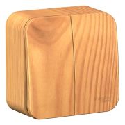 Выключатель СУ 2-кл Бланка ясень