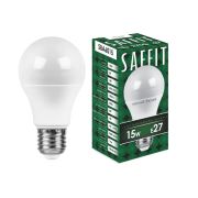 Лампа E27 15W 2700К A60 Saffit