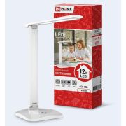 Светильник настольный ASD/inHome ССО-08Б 12W 6500K сенсор/диммер, 3реж, белый