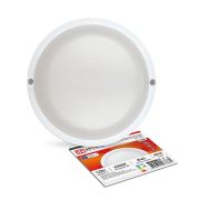 Светильник ASD/InHome ЖКХ СПП 12W 6500К IP65 круг аккустич. датчик