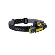 Фонарь Космос H103WLith 3W акк. з/у micro USB налобный
