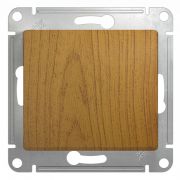 Выключатель СУ 1-кл Глосса (мех.) дуб