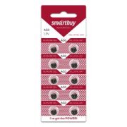 Батарейка часовая AG3-10B G3 (LR41) Smartbuy