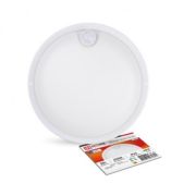 Светильник ЖКХ СПП-Д 8W 6500K IP65 датч.движ. белый круг ASD/InHome