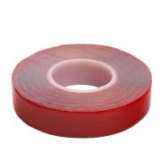 Скотч STEKKER акр. двусторонний 0,8x18мм 5м красный