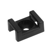 Площадка д/креп. стяжки 22х16мм (ПС-2) черн. (уп.100шт) Rexant