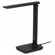 Светильник настольный ЭРА NLED-500 10W 2K-4K-6K сен/дим черный под кожу