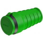 Штепсель NE-AD с/з 16А каучук IP44 (4502) зеленый