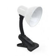 Светильник настольный ASD/InHome СНП-21Б 40W E27 прищепка белый