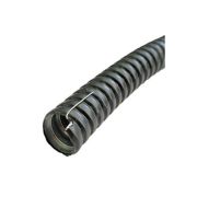 Металлорукав в ПВХ изоляции МРПИ НГ d15мм с протяжкой (уп.50м) ЗЭТАРУС черный