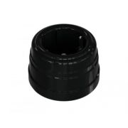 Ретро «Усадьба» Розетка пласт с з/к ЧЕРНЫЙ