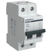 Авт. ВА47-29М 2п 20А С GENERICA