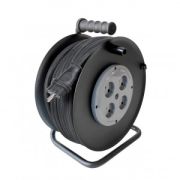 Удлинитель 1-2.SALE 4гн 30м б/з (КГ 2х2.5) 16А IP20 катушка металл