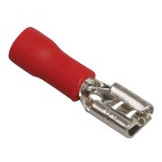 Разъем РпИм 1,25-5-0,8 (мама) плоский красный (20шт/упак)
