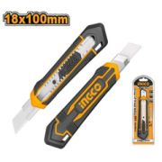 Нож технический 18мм INGCO HKNS11815