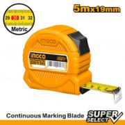 Рулетка 5м 19мм INGCO HSMT39519-1