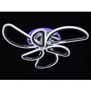 Светильник-люстра Галактика 130W 2K-4K 650х120 хром RGB пульт К008670