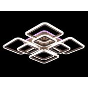 Светильник-люстра Галактика 160W 2K-4K-6K 600х600х150 кофе RGB пульт К007725