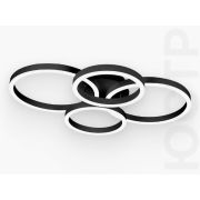 Люстра DK5850/4, LM2000 черная 132W 690*480*120 мм