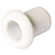 Ретро «МезонинЪ» втулка межстеновая фарфор БЕЛЫЙ (цена за уп.2шт)