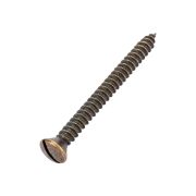 Ретро «МезонинЪ» саморез 40мм для выключателя/изолятора, темная бронза (уп.40шт)