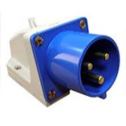 Вилка стационарная ССИ-523 32А 2Р+РЕ 220 IP44 ИЭК