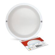 Светильник ЖКХ СПП 15W 6500K IP65 белый круг D140мм ASD/InHome