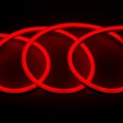 Неон гибкий General  220V 9.6W/m 120lm/m IP67 красный 50м сеч8х16