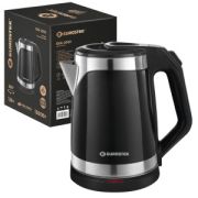 Чайник Eurostek EEK-2022 (диск, 1,8л) 1,5кВт пластик/нерж.сталь, черный