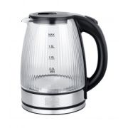 Чайник ENGOODHELPER KG-20B21 (диск, 2л) 1,5кВт, стекло в рубчик черн