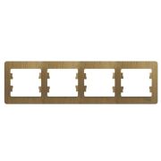 Рамка 4-м Глосса горизонт. дуб