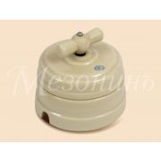 Ретро «МезонинЪ» Выкл фарфор 4 положения СЛОНОВАЯ КОСТЬ