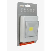 Фонарь СТАРТ Пушлайт Кликер PL-1LED-COB белый кемпинг