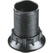 Патрон Е14 люстровый карболит с кольцом чёрный прямой Navigator NLH-BL-R-E14