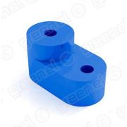 Изолятор угловой для «0» шины синий GE